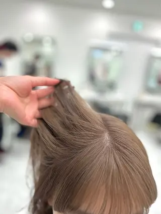 ミディアム カラー 渋谷人気1位✨カラー 縮毛、髪質改善のヘアスタイル