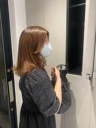 ミディアム noa/ 渋谷のヘアスタイル