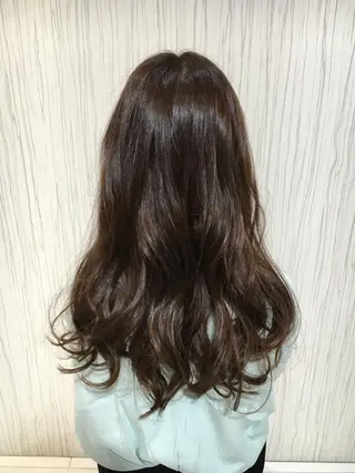 ミディアム セミロング ロング カラー ✨艶髪✨透明感✨ 山内大樹のヘアスタイル