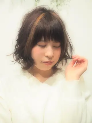 ミディアム カラー 茅根 雄次 ✨髪質改善✨のその他イメージ