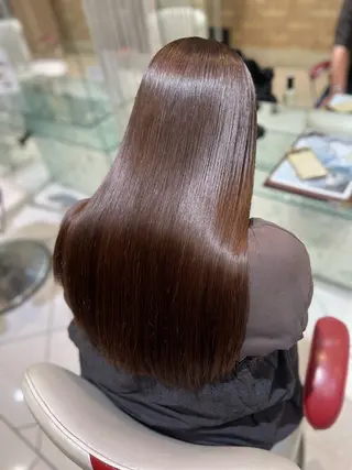 ロング 髪質改善×ハイトーン ✨倉持のヘアスタイル