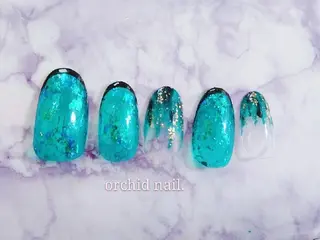 ネイル orchid ♡オーキッドのネイルデザイン