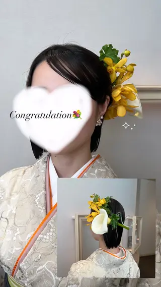 ショート ヘアアレンジ SALOWIN川崎WEST店所属・🌷川崎/ボブ/ アレンジ/コトネ🌷のその他イメージ