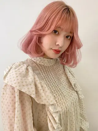 ミディアム suu 名古屋美容師/八事のヘアスタイル