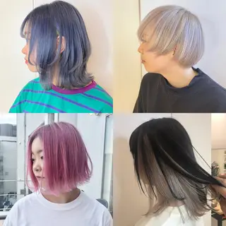 カラー インナーエクステ渋谷 🦋KAJIのヘアスタイル