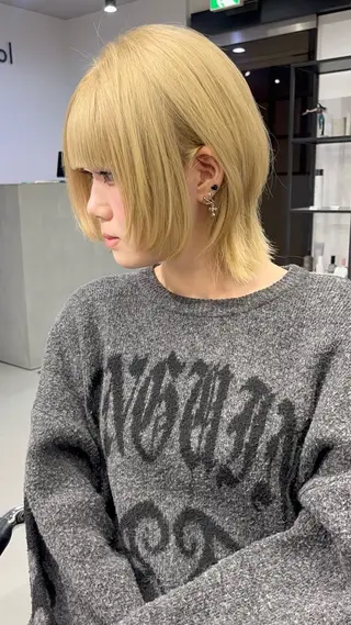 ショート gisele arai所属・尾形 日和のヘアスタイル