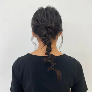 ロング 壁谷  加保理のヘアスタイル