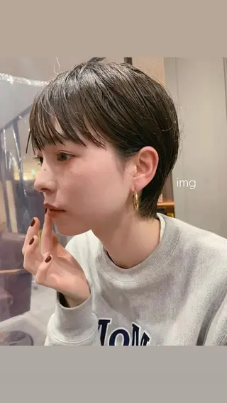 ショート カラー miyu  / 似合わせカットのヘアスタイル