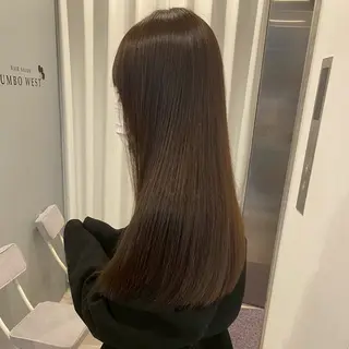 ロング カラー ブリーチなし 暖色カラー/井上あいのヘアスタイル