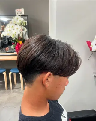 パーマ メンズ 立川メッシュパーマ 特化/けんしょうのヘアスタイル
