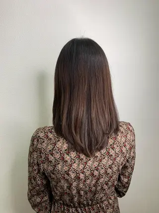 セミロング 【清瀬】パサツキ 広がり改善川合剛史のヘアスタイル