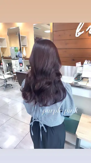 ロング 🫧艶髪カラー🫧 森本くるみのヘアスタイル