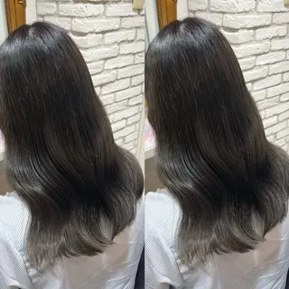 セミロング カラー 上質髪🪐 AIRI🪷‧₊˚のヘアスタイル