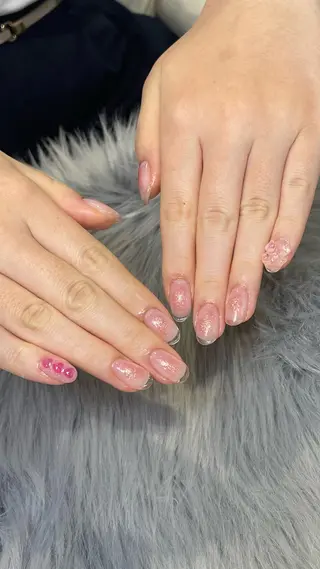 ネイル RICO Nail パーツつけ放題🌈のネイルデザイン