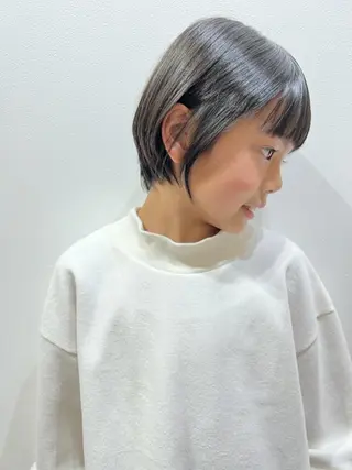 ショート 縮毛矯正×髪質改善 店長　DAITOのヘアスタイル