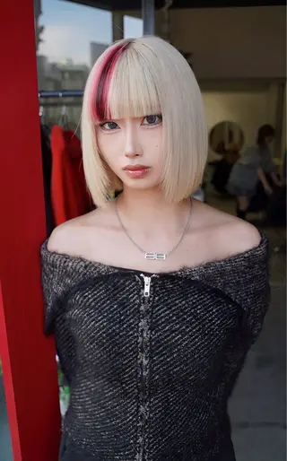 カラー airi໒꒱·ﾟ /デザインカラーのヘアスタイル