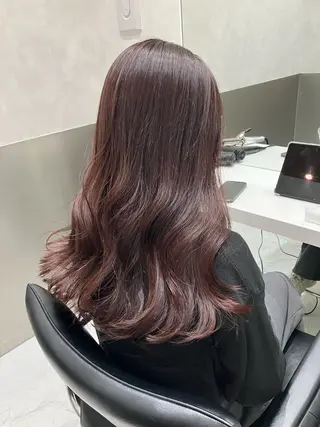 ロング カラー 💖ブリーチなし透明 感💖ASAHIのヘアスタイル