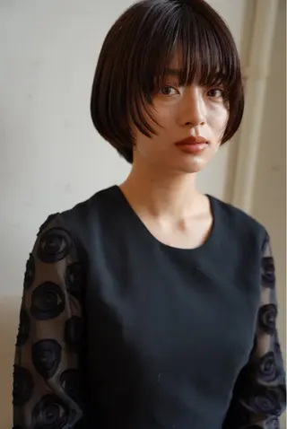 ショート レイヤー/ボブパーマ ⭐️NAOKIのヘアスタイル