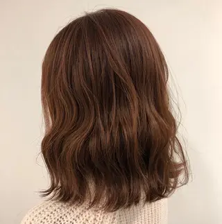 ミディアム OGOSHI 川和町のヘアスタイル