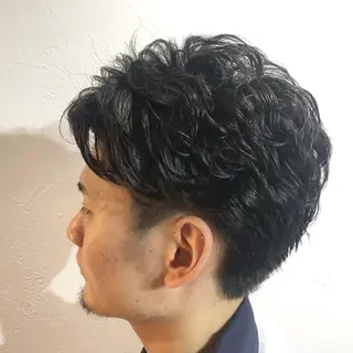 メンズ かわい りなのヘアスタイル