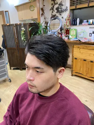 ショート メンズ 浅見 天翔のヘアスタイル