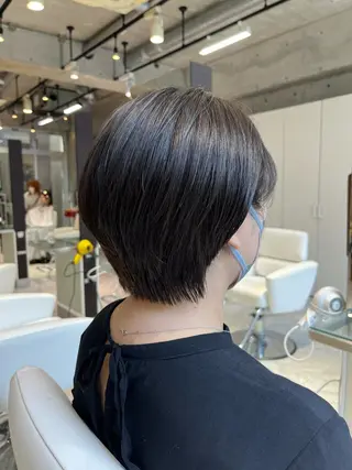 ショート kaho.🌿 ショートヘア⭐️のヘアスタイル