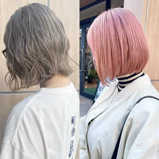 ミディアム カラー 佐藤 魁人のヘアスタイル