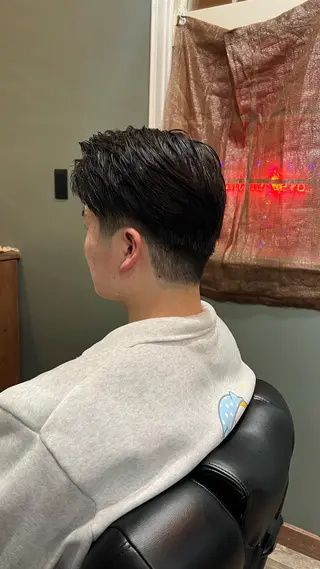 ショート メンズ 荻沼 快のヘアスタイル