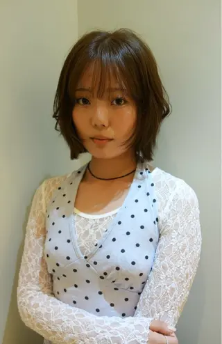 ショート カラー HEIMER ミカド　サトル△のヘアスタイル