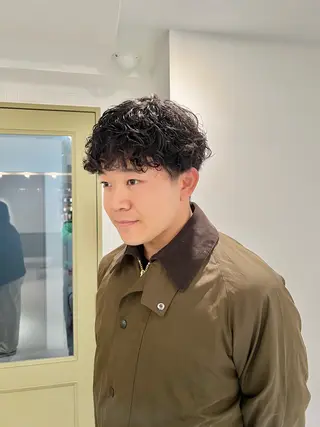 パーマ メンズ メンズカット /パーマ🍀田畑玖音のヘアスタイル