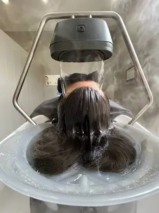 ミディアム メンズ 韓国風🫧透明感 🦄岡庭春菜🎀のヘアスタイル