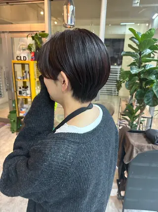 ショート モテ髪/ボブ/ショー ト/アダチフウトのヘアスタイル
