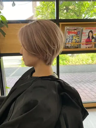 ショート ashida yuukiのヘアスタイル