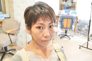 ショート ミヤザキ ユタカのヘアスタイル