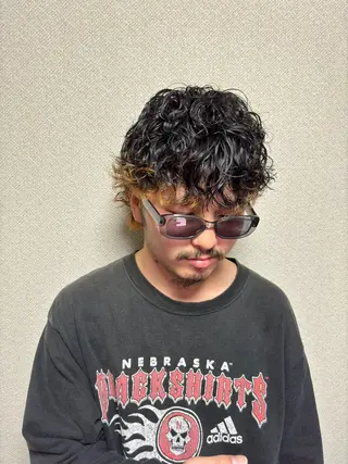 パーマ yamamoto yutaroのヘアスタイル