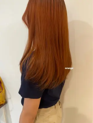 ロング カラー 暖色カラー/レイヤー 🌙 オノユリカのヘアスタイル
