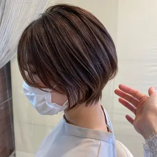 ショート ショートヘアはお任せ 冨樫真未のヘアスタイル