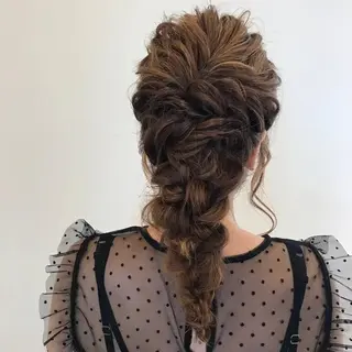 ヘアアレンジ 枚方 tomee 🦋南部 しほ🦋のヘアスタイル