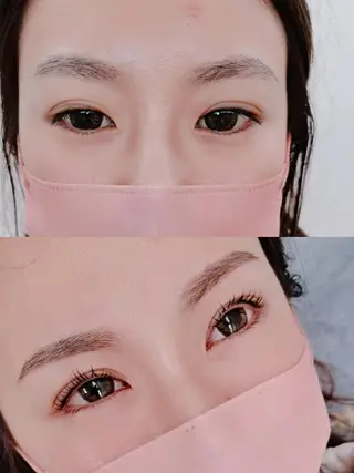 マツエク・マツパ 胡蝶蘭レディースサロ ン眉マツパエクステの眉毛・アイブロウイメージ