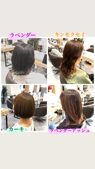 カラー 似合わせカットカラー 望月一生のヘアスタイル