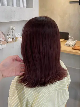 ミディアム レイヤーカット 🌿 濱野玲奈のヘアスタイル