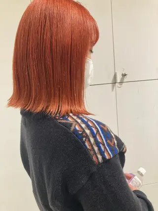 ミディアム カラー 透明感カラー🫧 nanohaのヘアスタイル