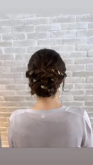 ロング ヘアアレンジ Topstylist YUKIのヘアスタイル