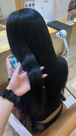 ロング 瀧 こころのヘアスタイル