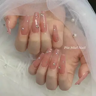 ネイル HANA 長さだしのネイルデザイン