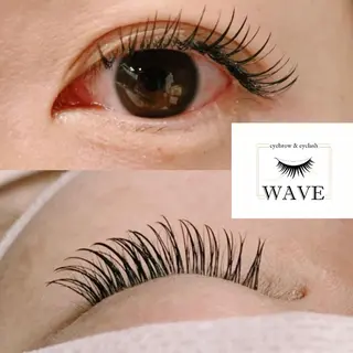 マツエク・マツパ brow&lash WAVEのマツエク・マツパデザイン
