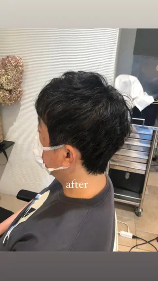 メンズ カイ マコトのヘアスタイル