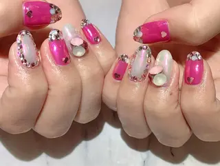 ネイル Lino+ ネイル&よもぎ蒸しのネイルデザイン