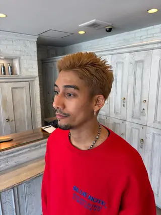 ショート カラー AKITO /溝の口駅のヘアスタイル