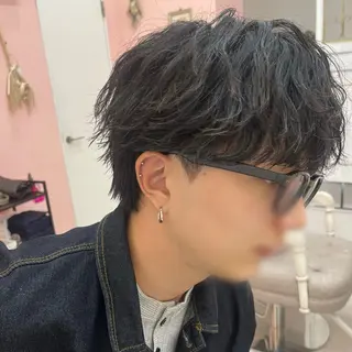 メンズ ronmuu/ shizukuのヘアスタイル
